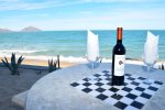 Villas de las palmas San Felipe beach rental house Romantic time with wine view